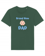 Brand New Dad (albastru, băiat)  Tricou mânecă scurtă Unisex Rocker