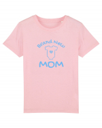 Brand New Mom (albastru, băiat)  Tricou mânecă scurtă  Copii Mini Creator