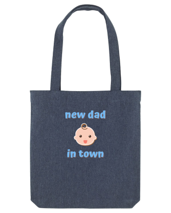 New dad in town. (albastru, băiat)  Midnight Blue