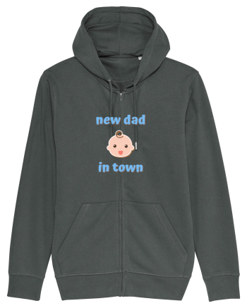 New dad in town. (albastru, băiat)  Anthracite