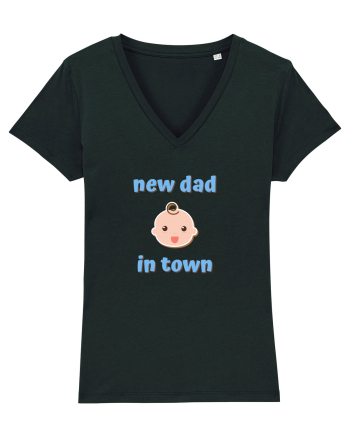 New dad in town. (albastru, băiat)  Black