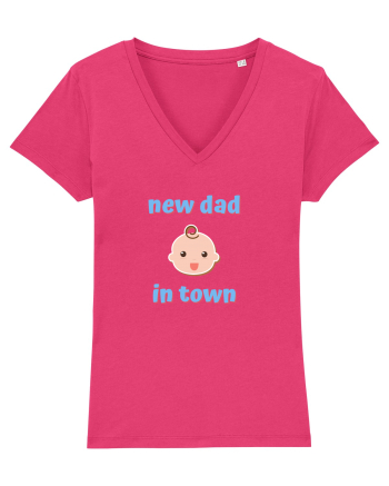 New dad in town. (albastru, băiat)  Raspberry