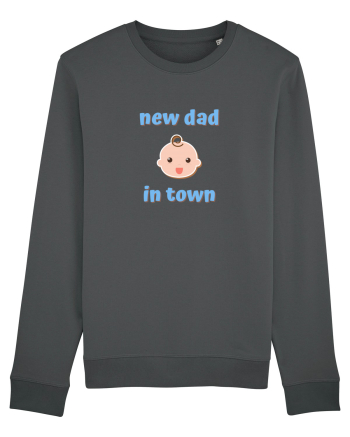 New dad in town. (albastru, băiat)  Anthracite