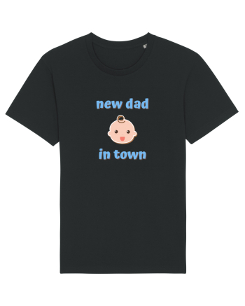 New dad in town. (albastru, băiat)  Black