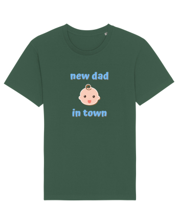New dad in town. (albastru, băiat)  Bottle Green