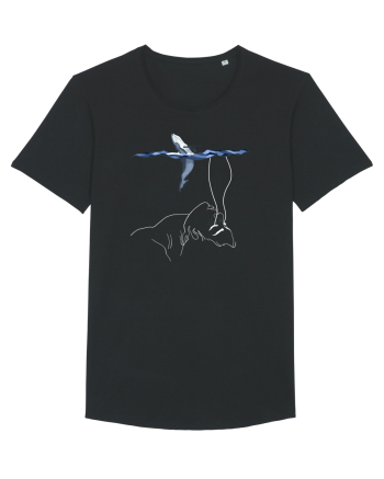 whale in minde Black