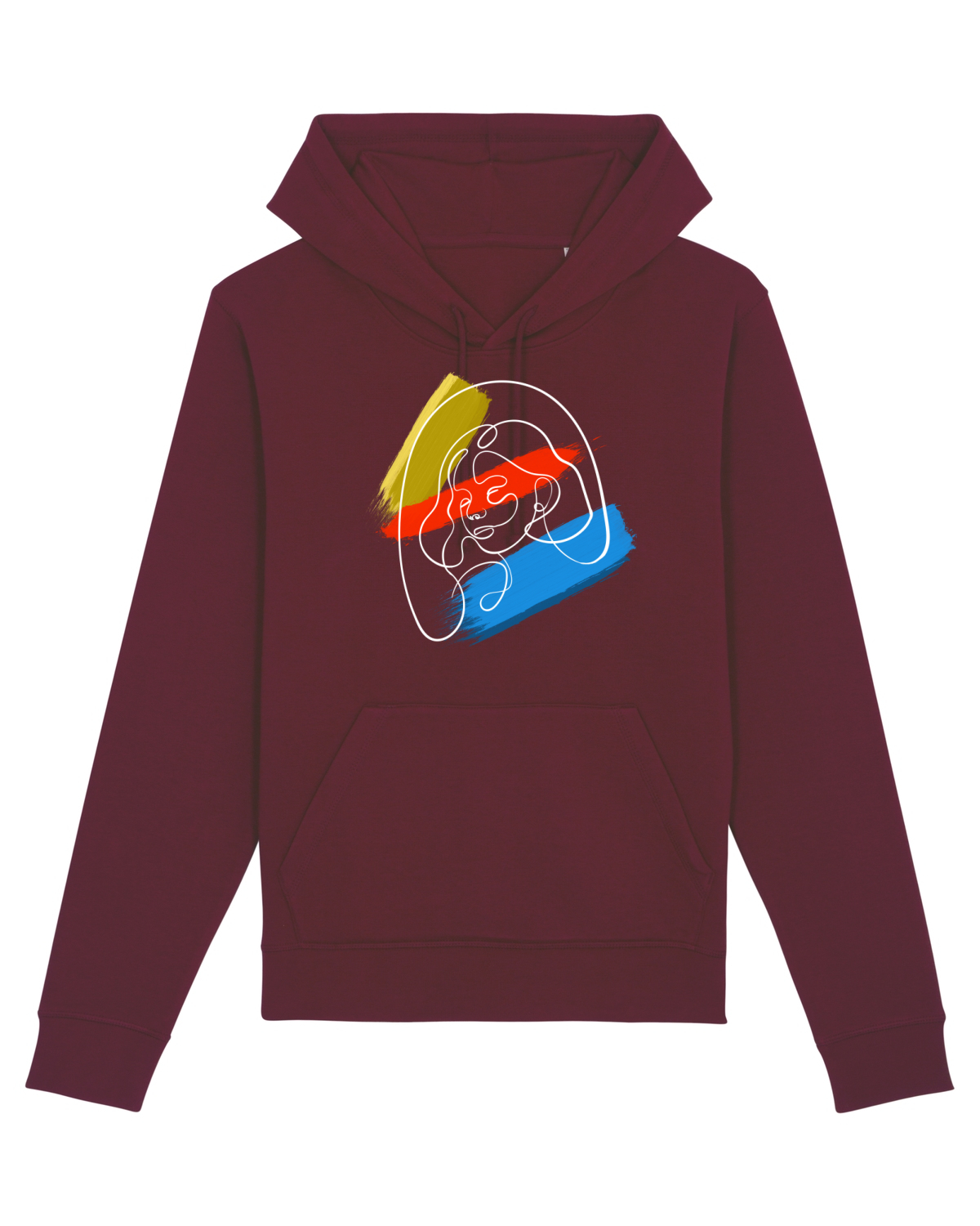 Hanorac Unisex Drummer Burgundy