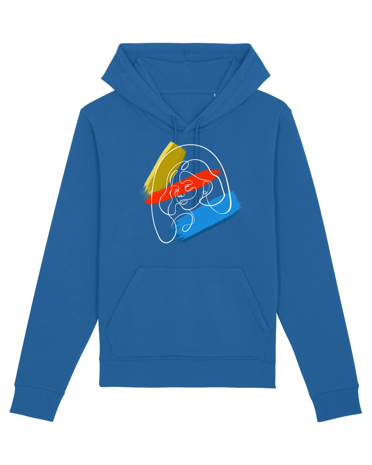 Hanorac Unisex Drummer Royal Blue