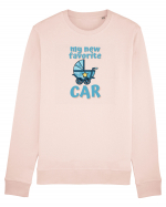 My new favorite car (cărucior bebeluș)  Bluză mânecă lungă Unisex Rise