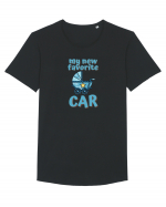 My new favorite car (cărucior bebeluș)  Tricou mânecă scurtă guler larg Bărbat Skater