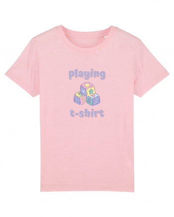 Tricou de joacă.  Cotton Pink