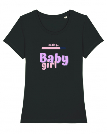 Loading baby girl.  Black