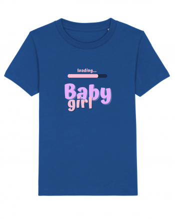 Loading baby girl.  Majorelle Blue