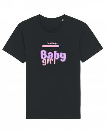 Loading baby girl.  Black