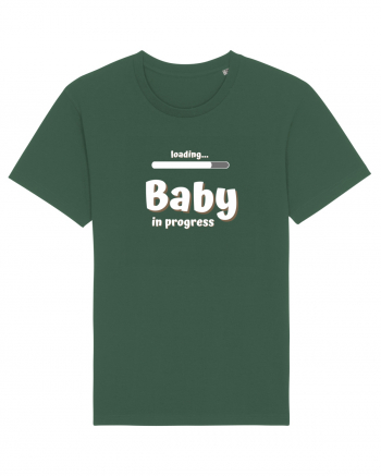 Loading baby in progress. (alb)  Bottle Green