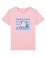 Curier Barză, aveți un colet. (albastru, băiat)  Tricou mânecă scurtă  Copii Mini Creator