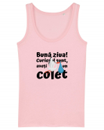 Curier Barză, aveți un colet. (negru)  Maiou Damă Dreamer