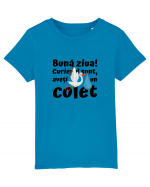 Curier Barză, aveți un colet. (negru)  Tricou mânecă scurtă  Copii Mini Creator