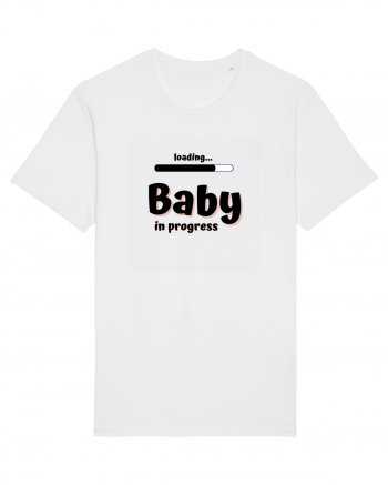 Loading baby in progress. (negru)  White