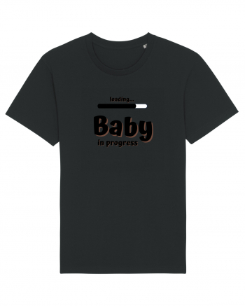 Loading baby in progress. (negru)  Black