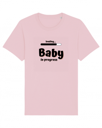 Loading baby in progress. (negru)  Cotton Pink