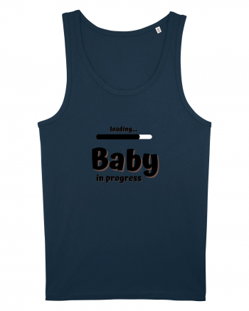 Loading baby in progress. (negru)  Navy