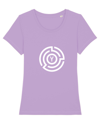 yoga abstract Lavender Dawn