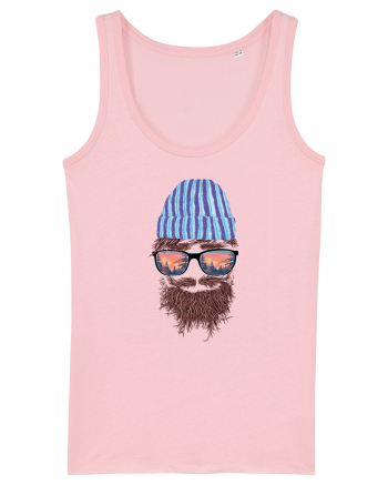 No Face Mountain Hipster Cotton Pink