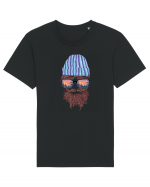 No Face Mountain Hipster Tricou mânecă scurtă Unisex Rocker