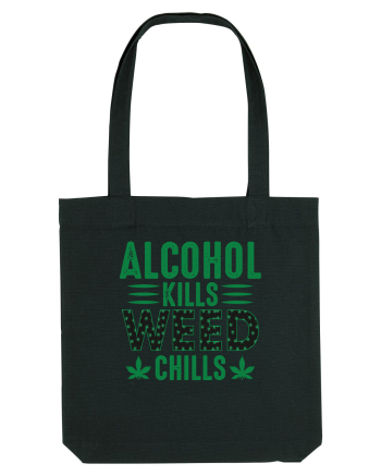 Alcohol Kills Weed Chills Black