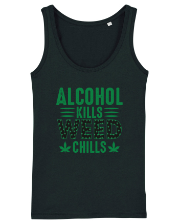 Alcohol Kills Weed Chills Black