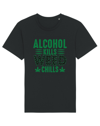 Alcohol Kills Weed Chills Black