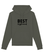 Best boyfriend. (negru)  Hanorac Unisex Drummer