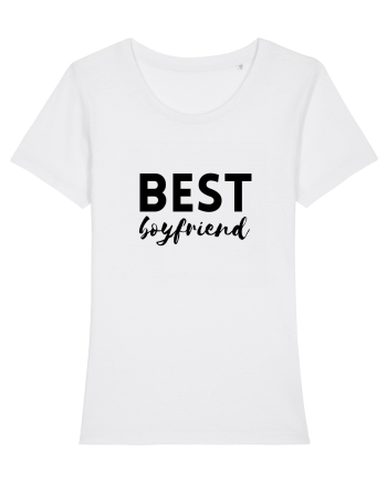 Best boyfriend. (negru)  White