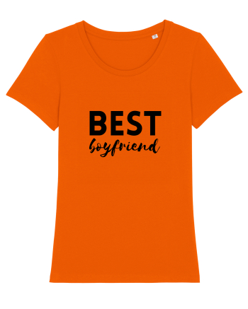 Best boyfriend. (negru)  Bright Orange