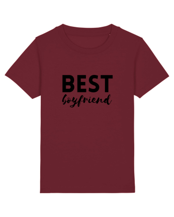 Best boyfriend. (negru)  Burgundy