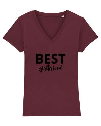 Best girlfriend (negru)  Burgundy