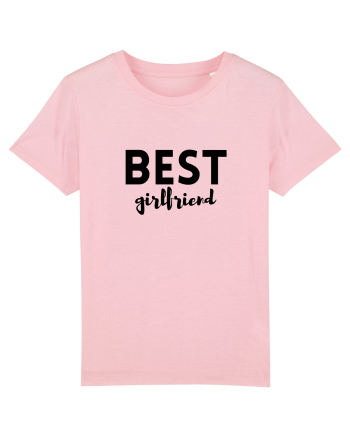 Best girlfriend (negru)  Cotton Pink