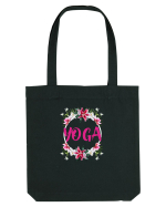 yoga floral design Sacoșă textilă