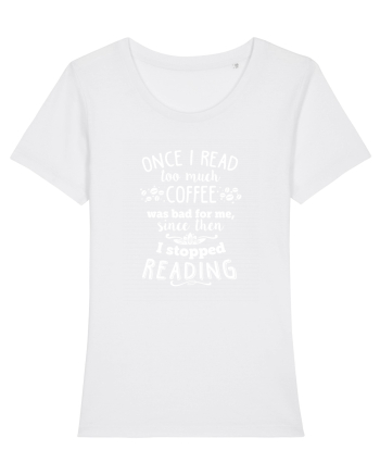 Too much coffee White