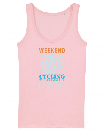 Cycling with a chance of drinking Cotton Pink