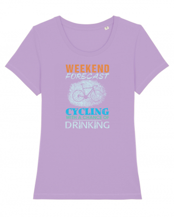 Cycling with a chance of drinking Lavender Dawn