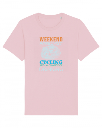 Cycling with a chance of drinking Cotton Pink