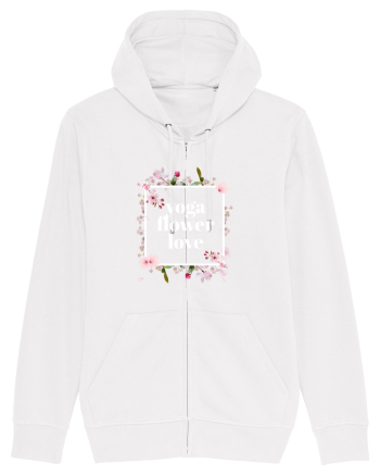 yoga floral design 10 White
