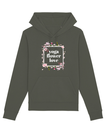 yoga floral design 10 Khaki