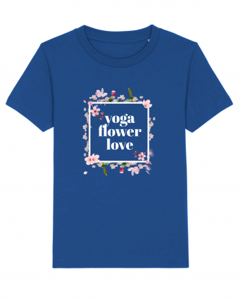 yoga floral design 10 Majorelle Blue