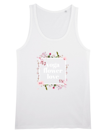 yoga floral design 10 White