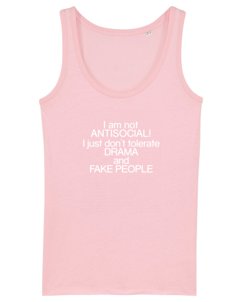 Drama and fake people Cotton Pink