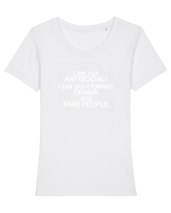 Drama and fake people White