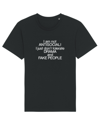 Drama and fake people Black